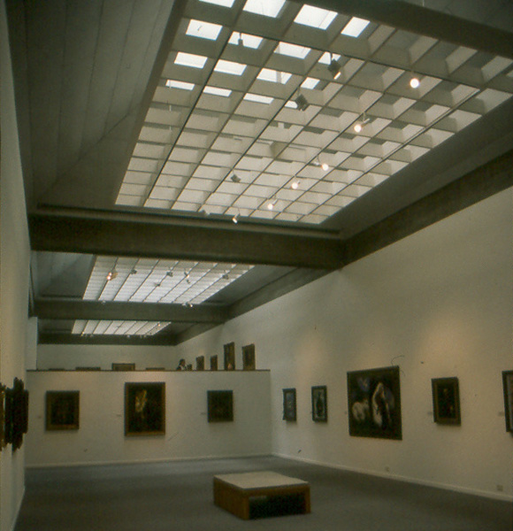 Exhibition space; daylighting detail