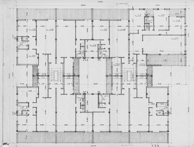 הבניאים 4 - היתר 1961 - תכנית